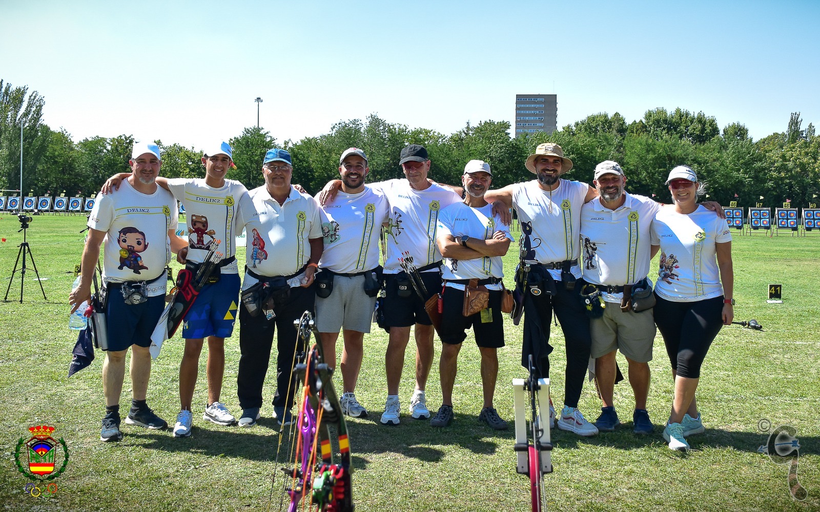 Equipo de Delik2 en el Campeonato de España